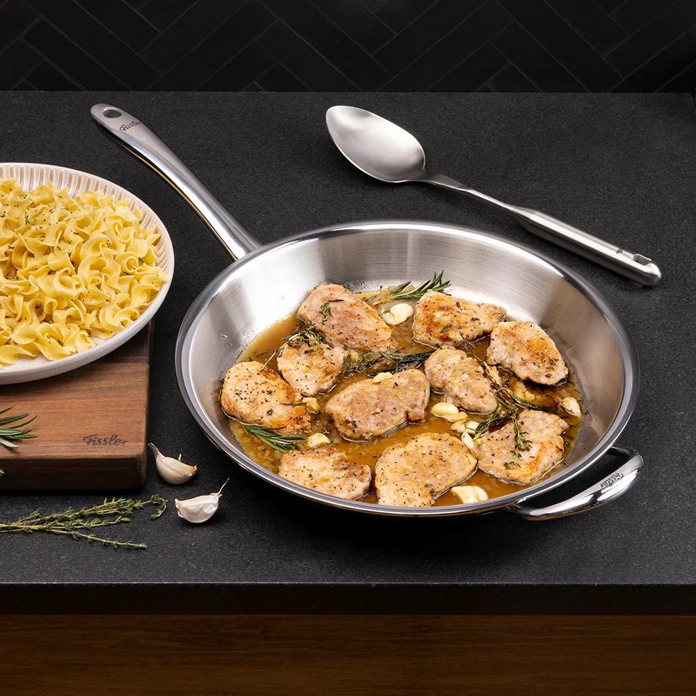 M5 Pro-Ply 5-Ply Stainless Steel Frying Pan | Oven & Dishwasher Safe - Image 20