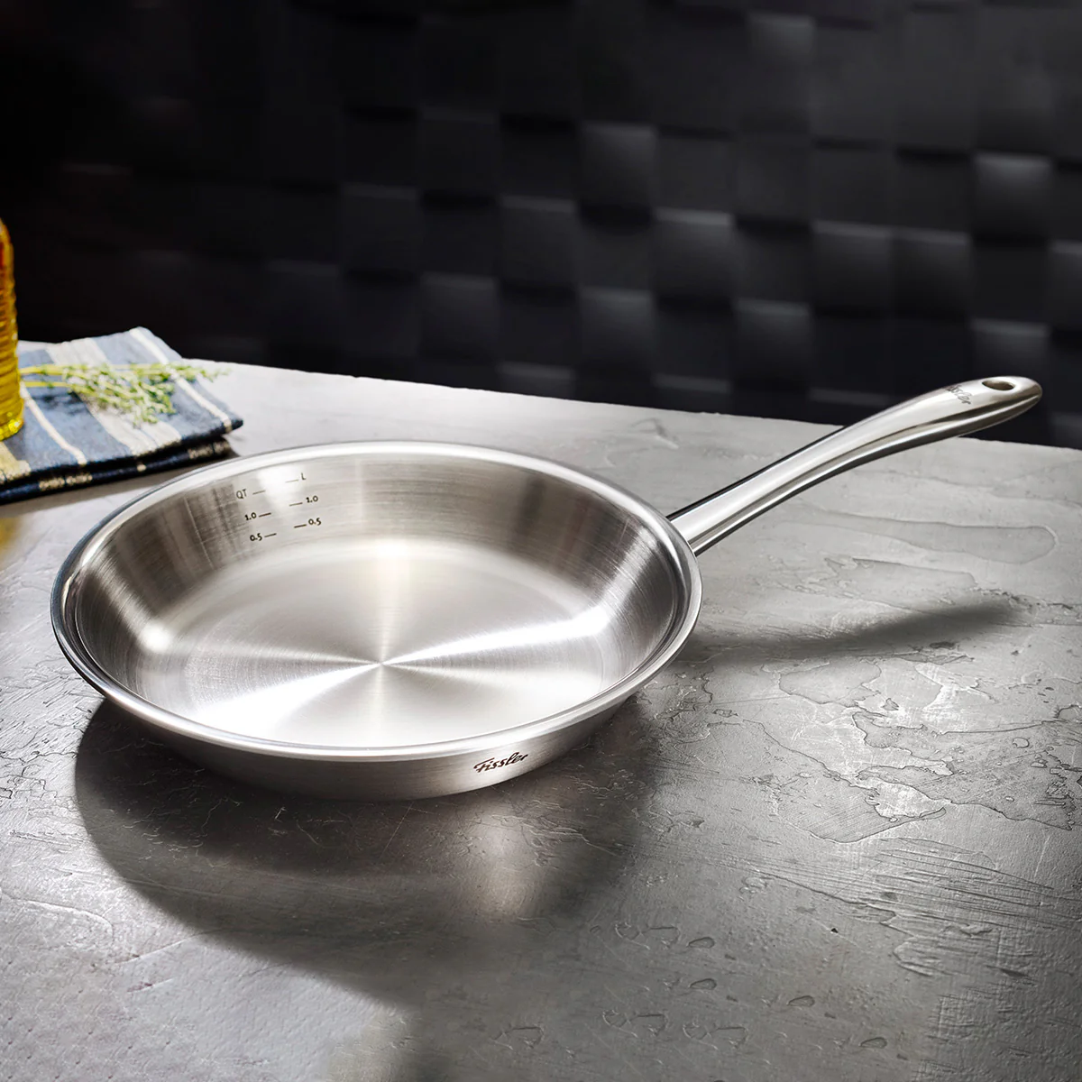 M5 Pro-Ply 5-Ply Stainless Steel Frying Pan | Oven & Dishwasher Safe - Image 7