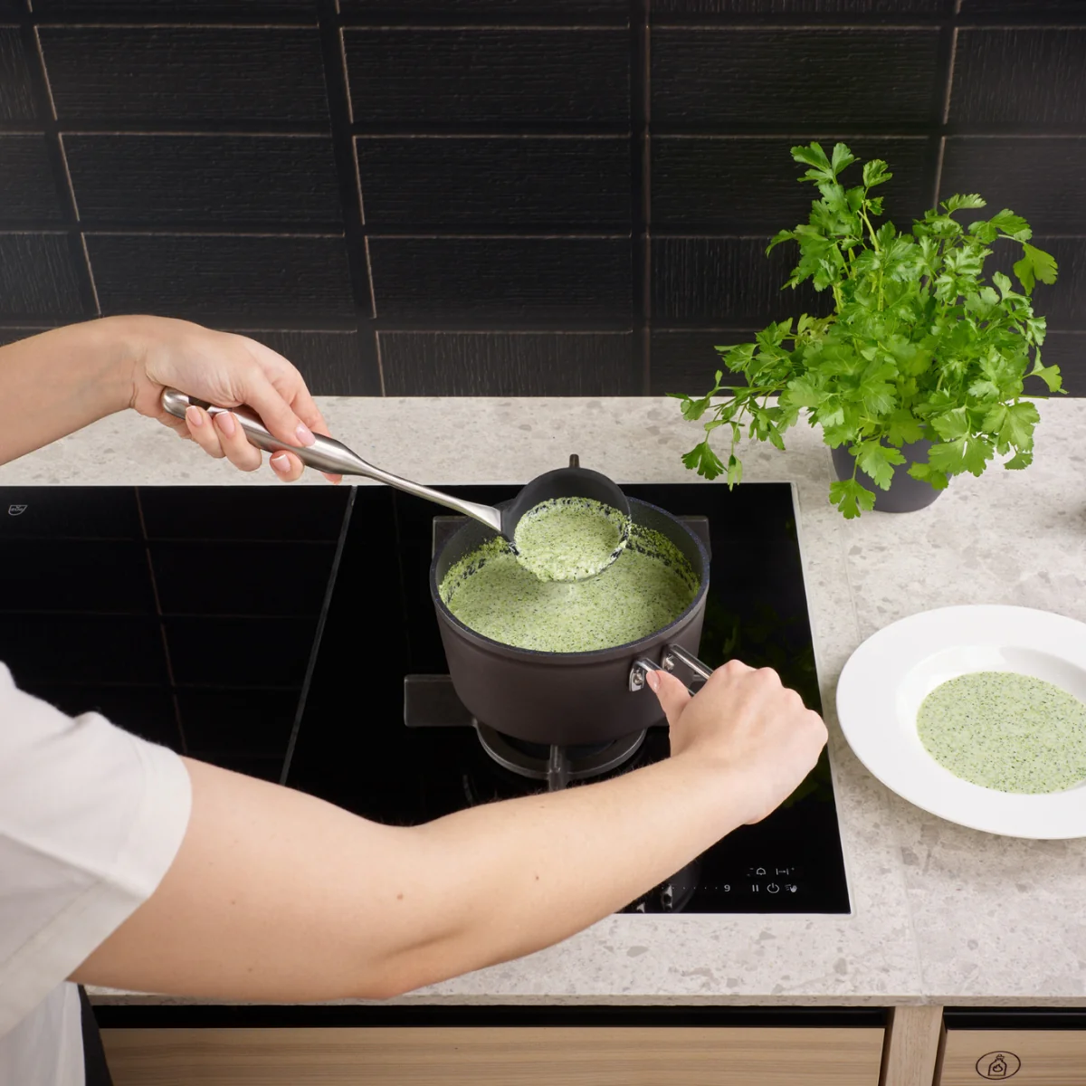 Fissler Essential® Silicone Soup Ladle - Image 4