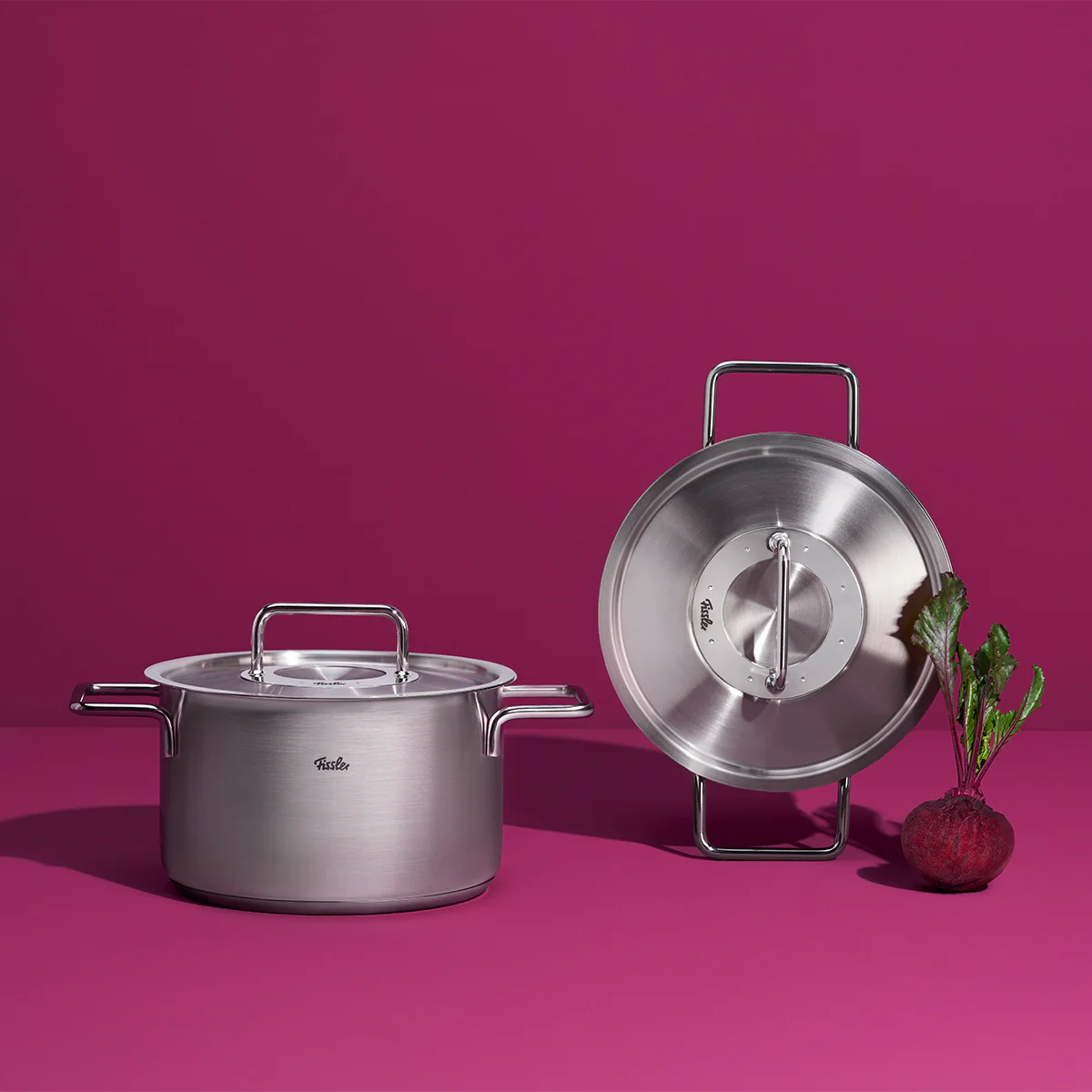 Fissler Pure Collection Rondeau with Metal Lid - Image 4