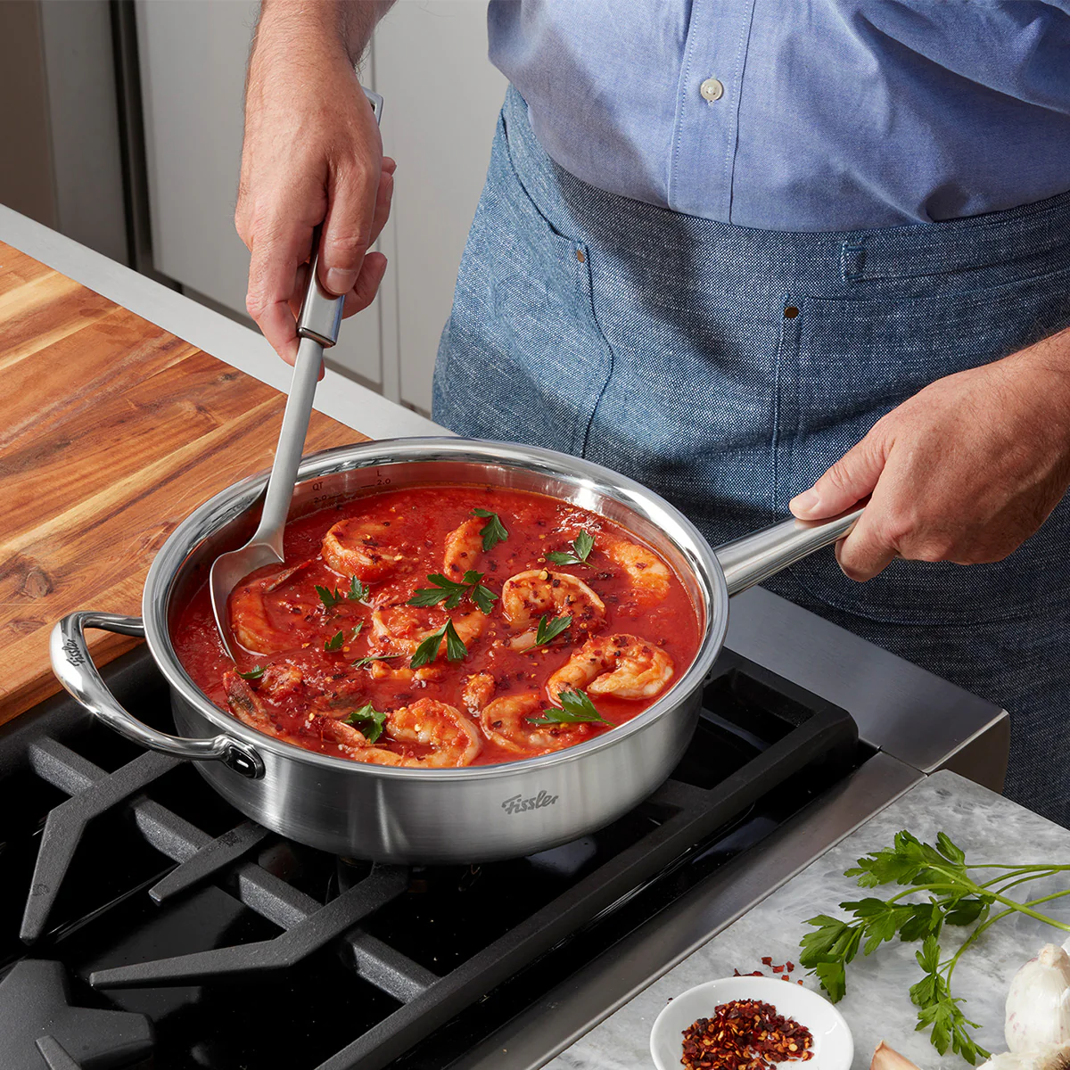 M5 Pro-Ply 7-Piece 5-Ply Stainless Steel Cookware Set | Made in Germany - Image 5