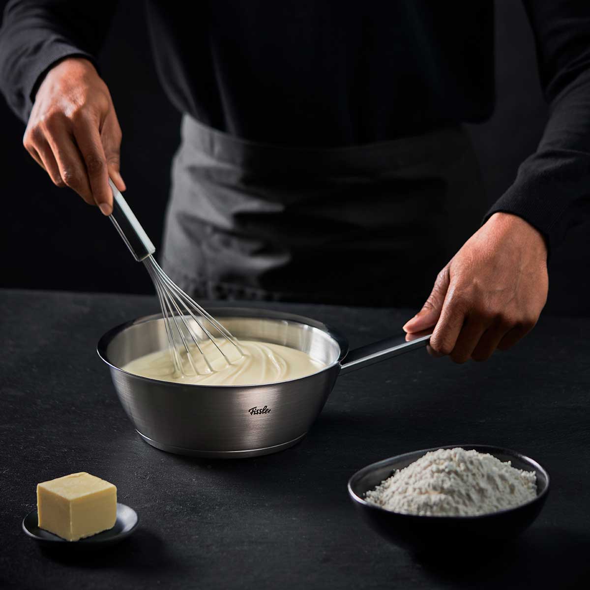 Original-Profi Collection® Stainless Steel Conical Pan, 2 Quart - Image 4
