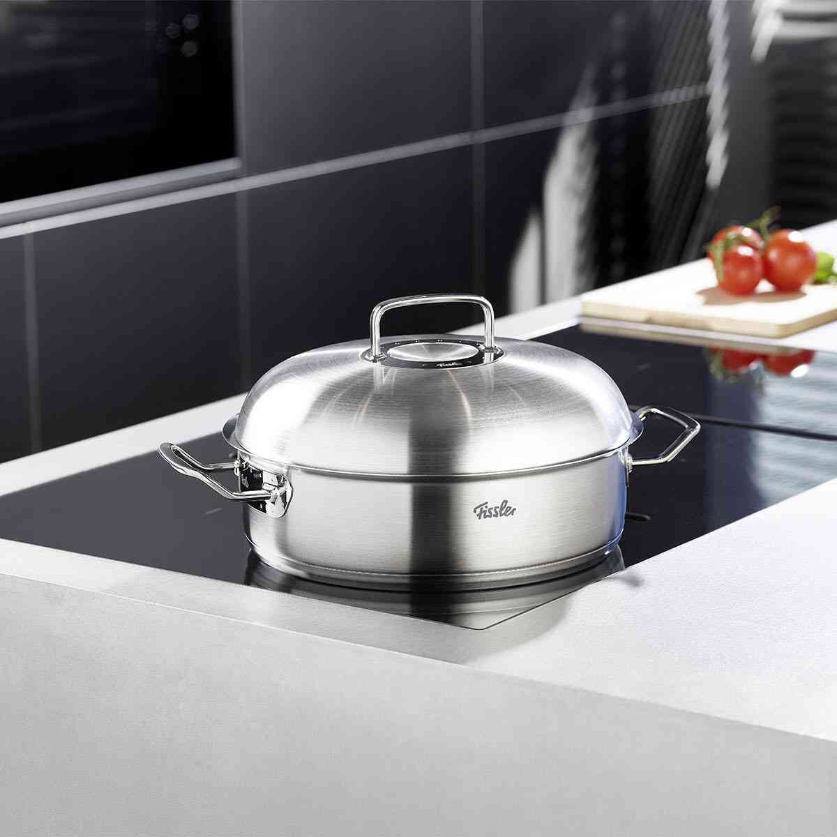 Original-Profi Collection® Stainless Steel Roaster with High Dome Lid, 5.1 Quart - Image 5