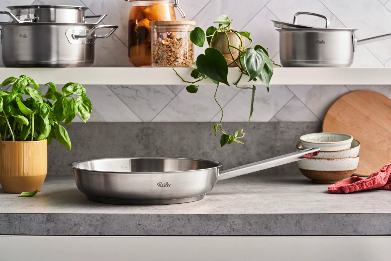 Original-Profi Collection® Stainless Steel Frying Pan - Image 15