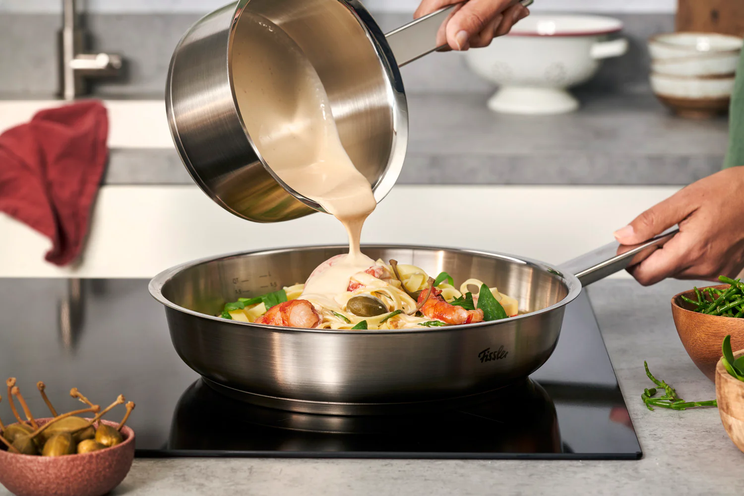 Original-Profi Collection® Stainless Steel Frying Pan - Image 7
