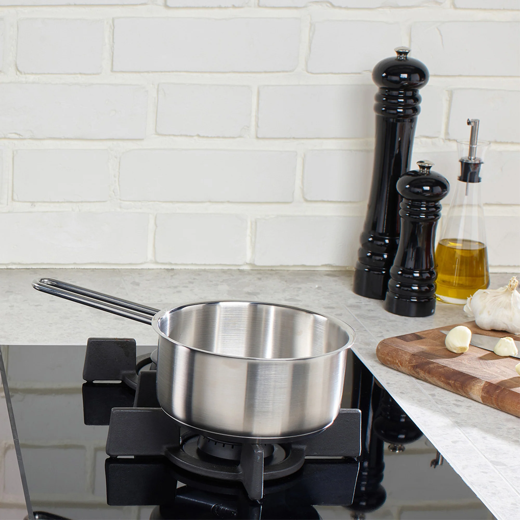 Viseo® Stainless Steel 1.5 Quart Saucepan Exclusive Limited-Time Offer - Image 3