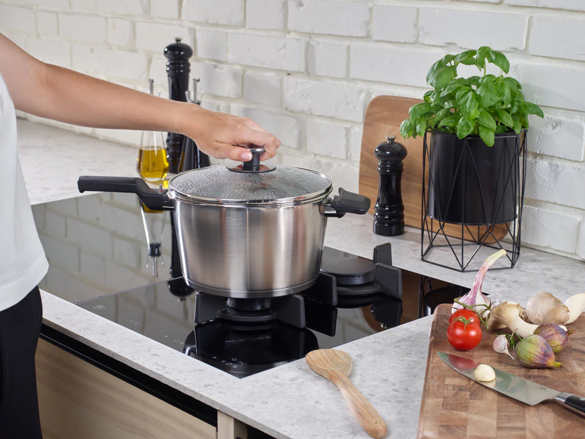Vitaquick® Premium Pressure Cooker, 8.5 Quart with Steamer Insert and Tripod - Image 11