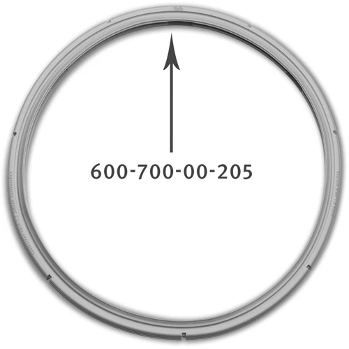 Pressure Cooker Sealing Ring, 10.2" - Image 3
